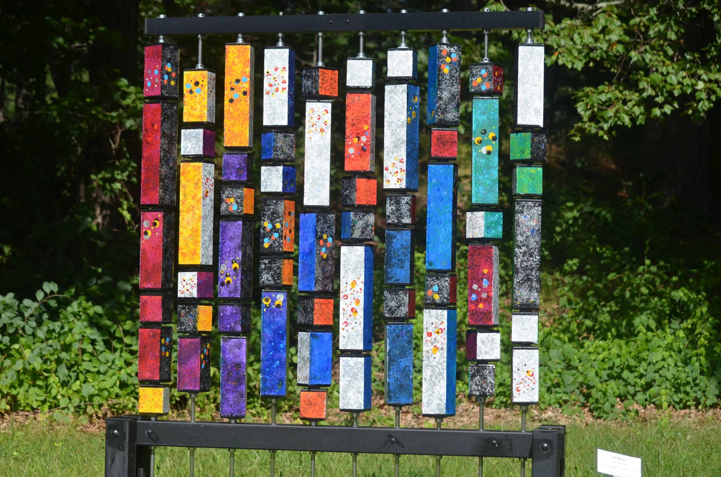 "59 Boxes" by Jonathan Sachs –– Turn the boxes, create your own patterns, endless opportunities await.