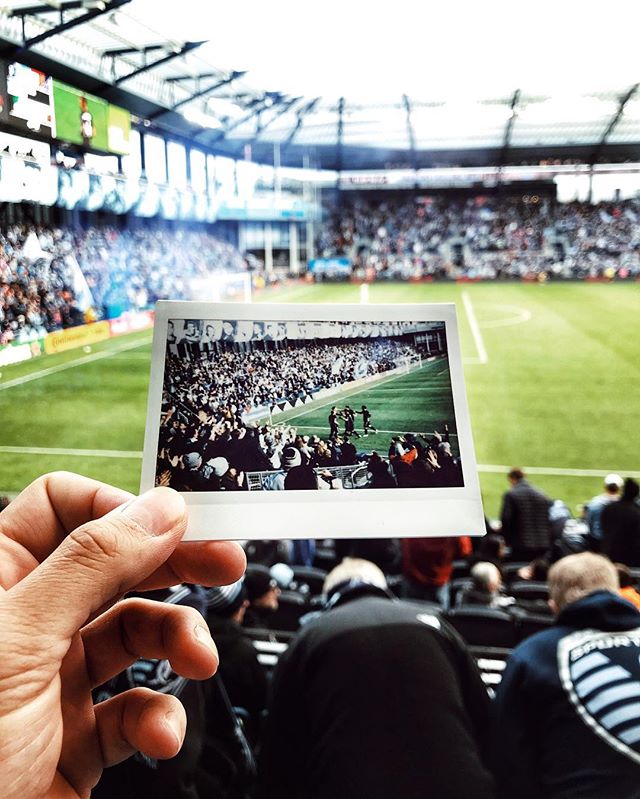 I love documenting moments. I feel as if I also captured all the roaring in this photo after @SportingKC scored two goals within the first 20 minutes of the game. Thanks @MLS for inviting me to this epic @Audi #MLSCupPlayoffs game! We're one step clo