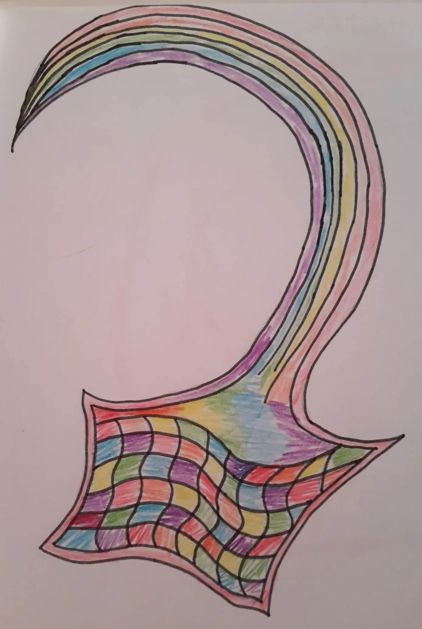 One more rainbow to quilt