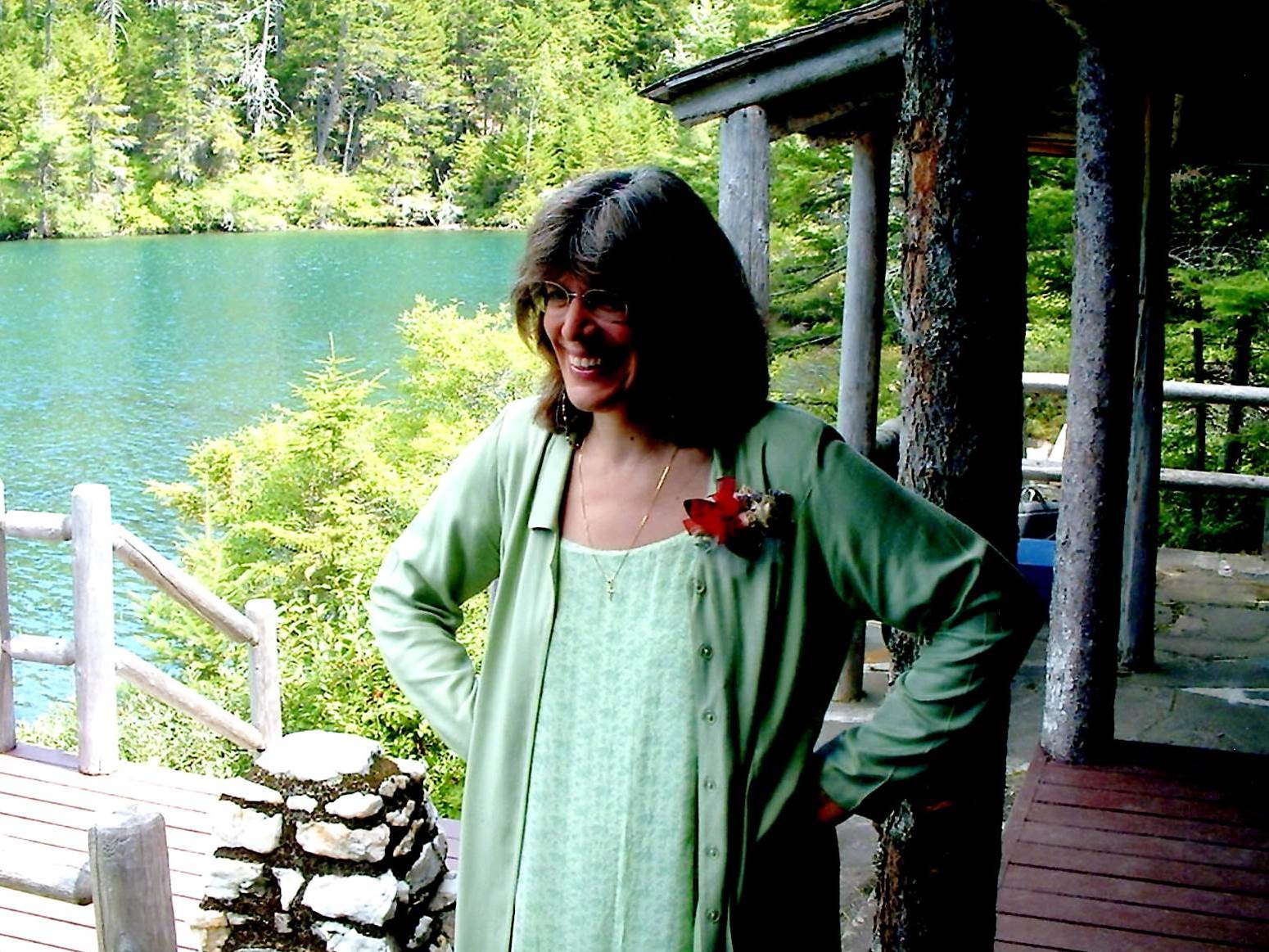 Happy Mother's Day, Reverend! Borestone Mountain, Maine, 2003