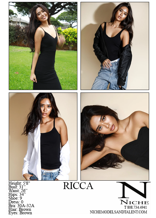 Ricca — Niche Models & Talent