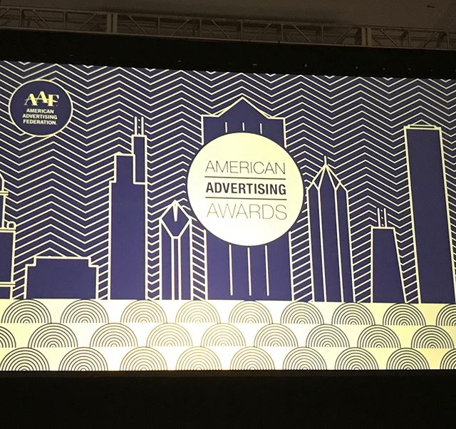Bring it! The @aafnational American Advertising Awards show is on! Good luck @opticskypro @partnersnapier @causewave @truthroc @lisagorham #forgeinspiration #forgeideas