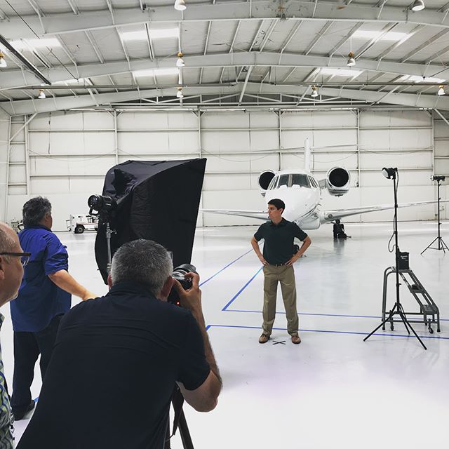 Photography in an airport hangar in 105 degree heat, is awesome. And by awesome we mean awesome. #texas #fortworth #agencylife #textron #forgephotography #forgeideas