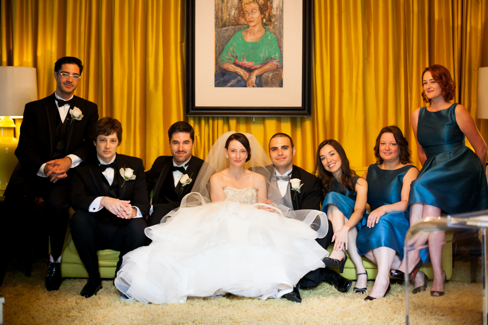 From left: Matt Campagna, Nar Williams, Dave Noiseux, Casey McKinnon, Rudy Jahchan, Tara Platt, Kelly McKinnon, Laurie Percival.