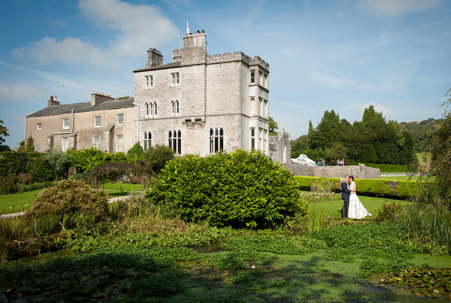 Leighton Hall pond