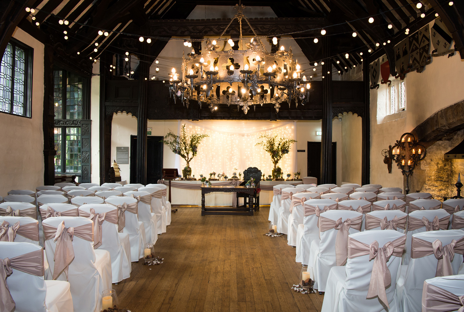 The Great Hall at Samlesbury Hall