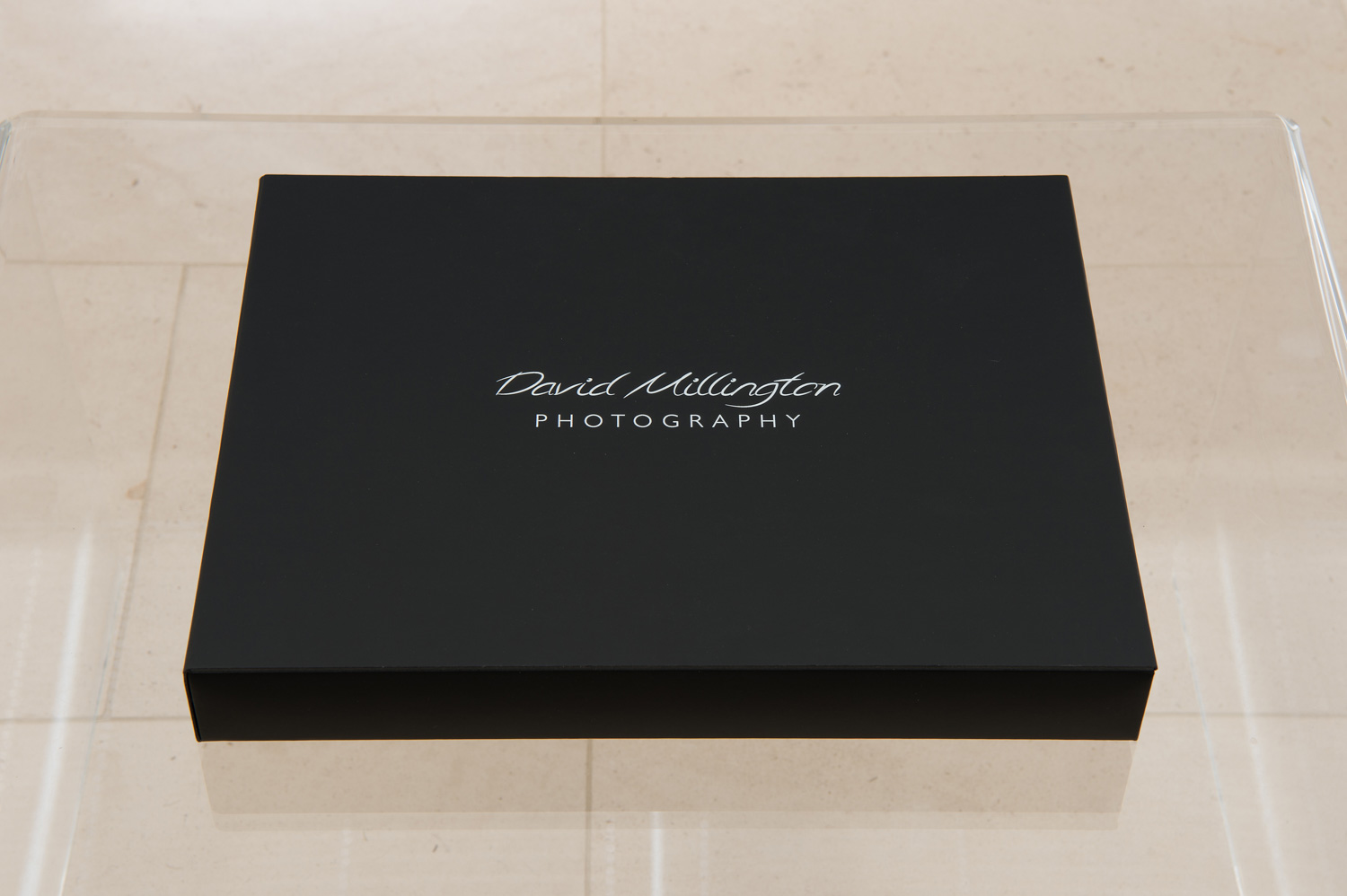 David Millington Photography Branded Wedding Album Presentation Box
