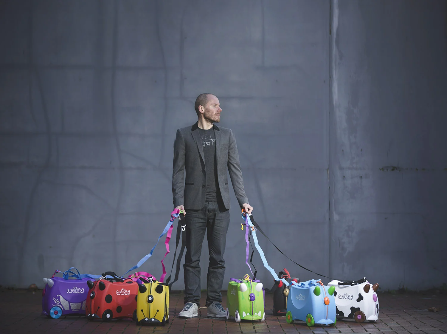 Rob Law, Trunki. © all copyright belongs to Gareth Iwan-Jones, do not use without prior authorisation