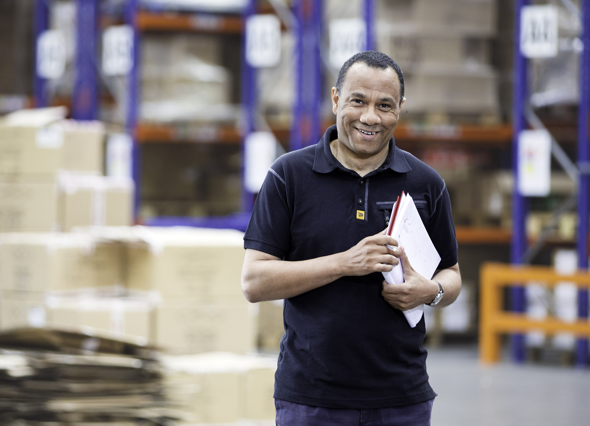 Factory worker photograph