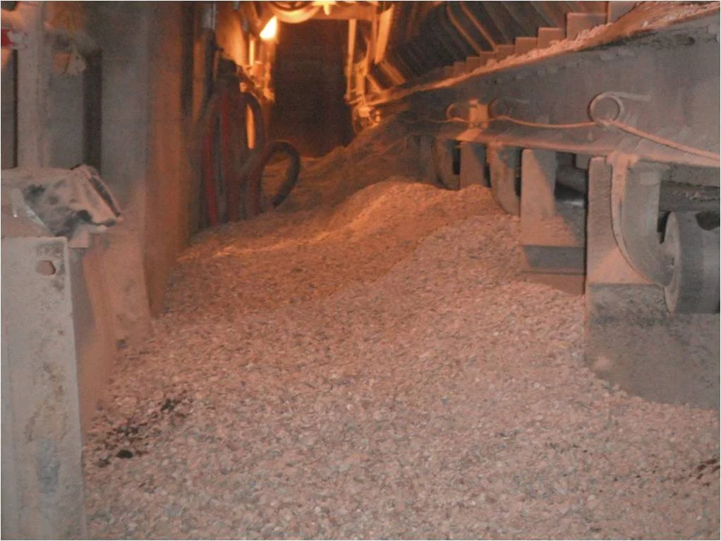 Surge Tunnel before kilt liners Installed - Vacuum Truck coming in every day to remove product at a cost of $8,000 per day.