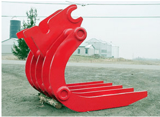EXCAVATOR RAKE