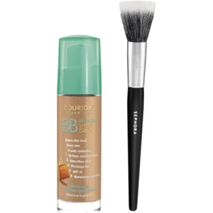 Bourjois BB Bronzing Cream + the style of brush I use to apply it