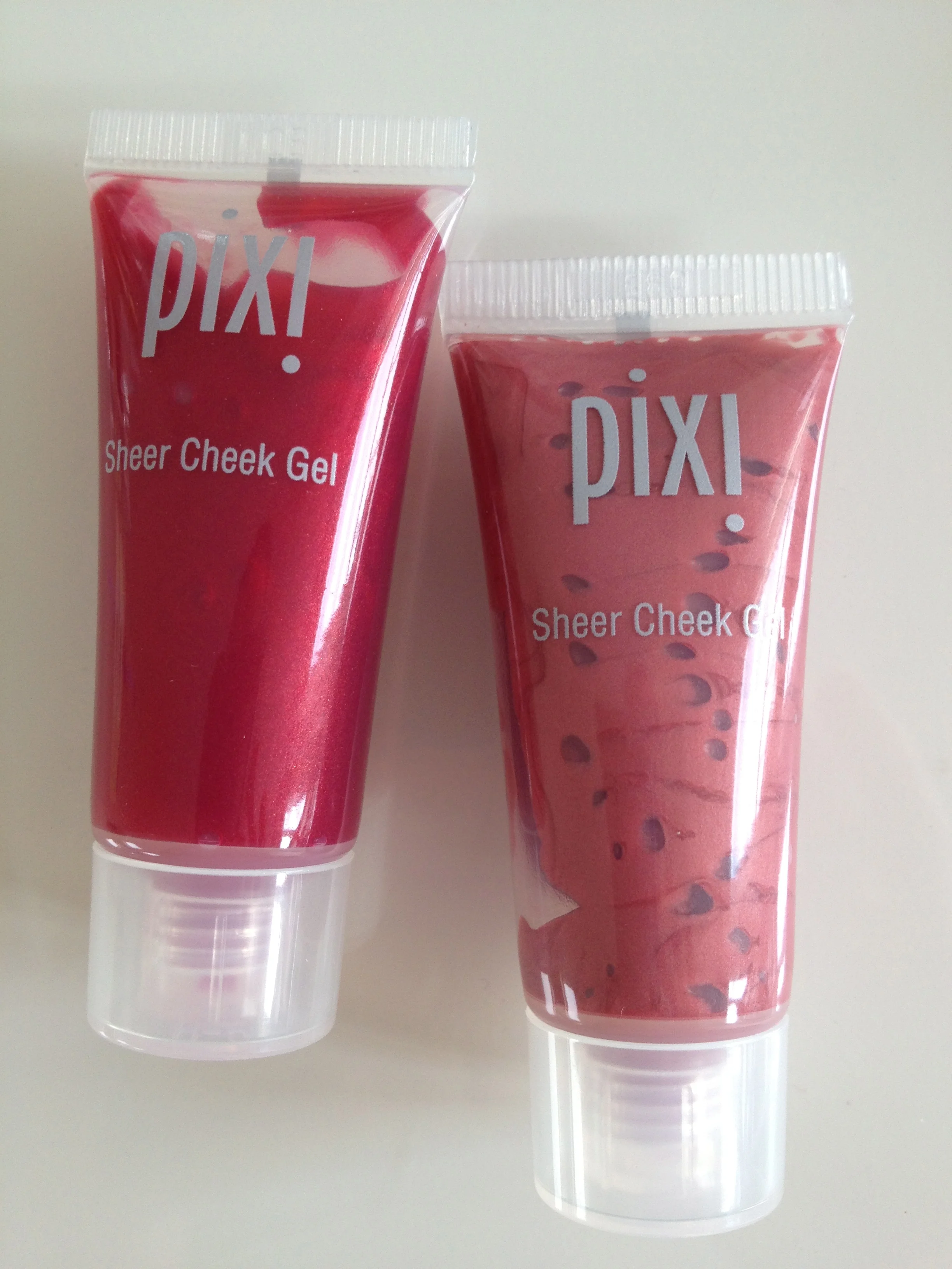 L-R: Rosy and Natural