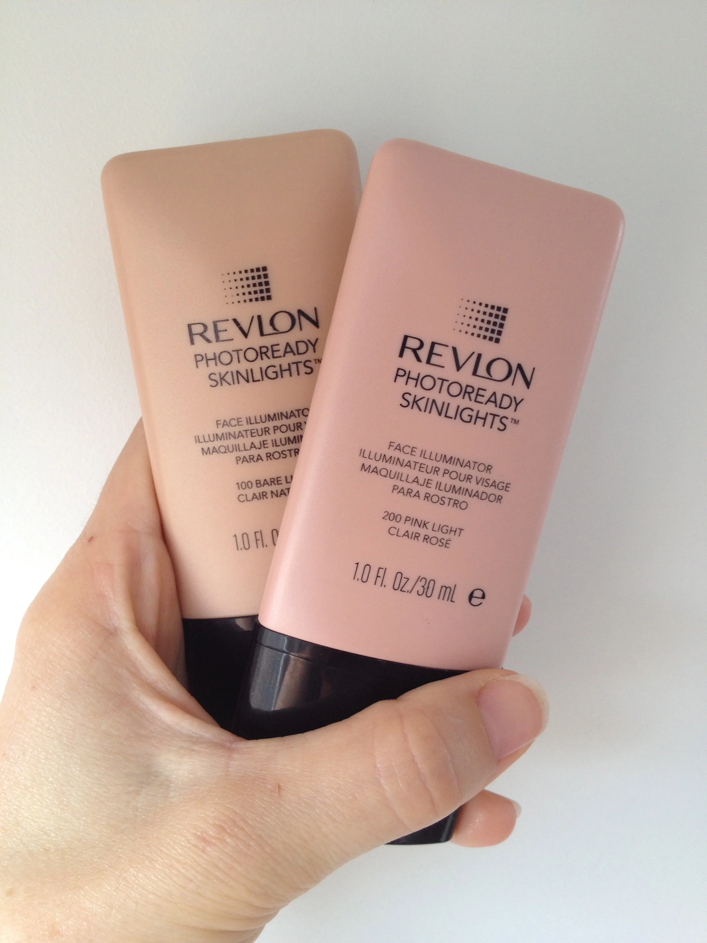 L-R: Bare Light and Pink Light