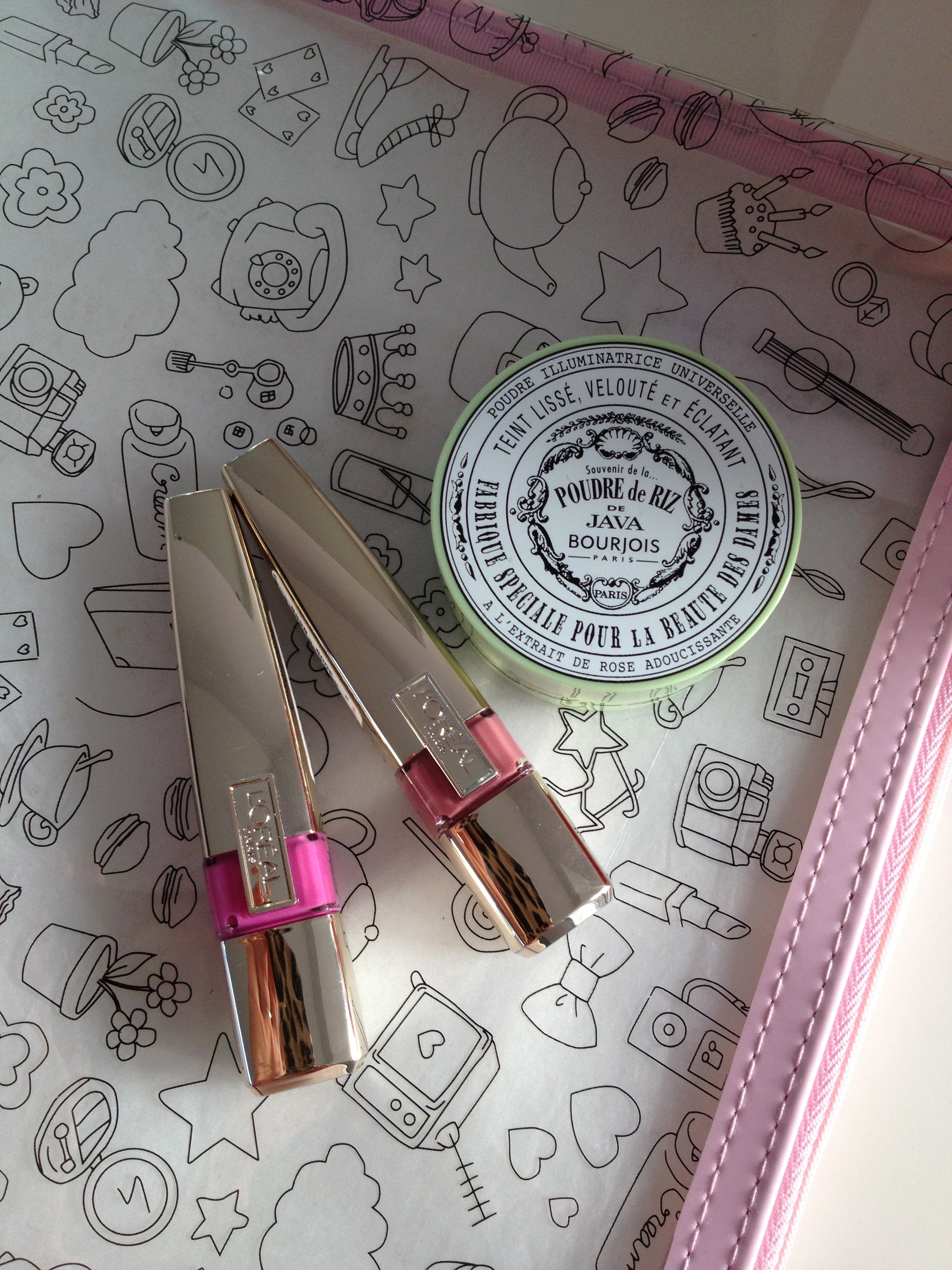  Wash bag from Galeries Lafayette featuring illustrations by the Cherry Blossom Girl, one of my favourite bloggers 