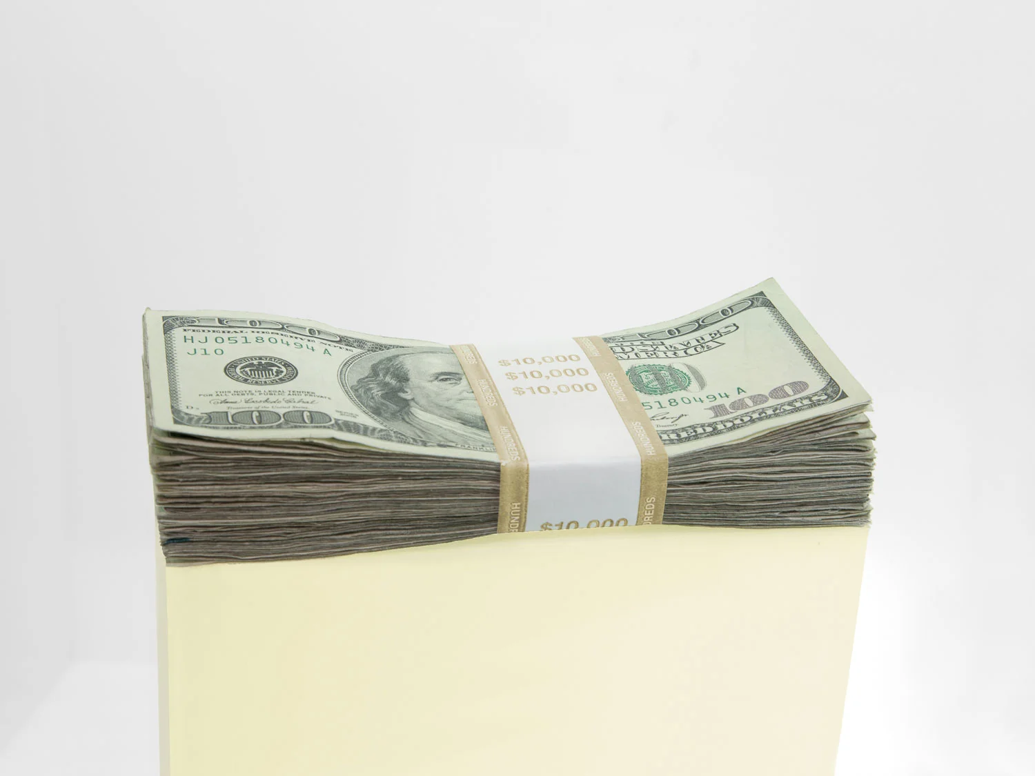 Old Money 2011 14 x 15 x 14 in. wood, glass, US currency, acrylic, lamps
