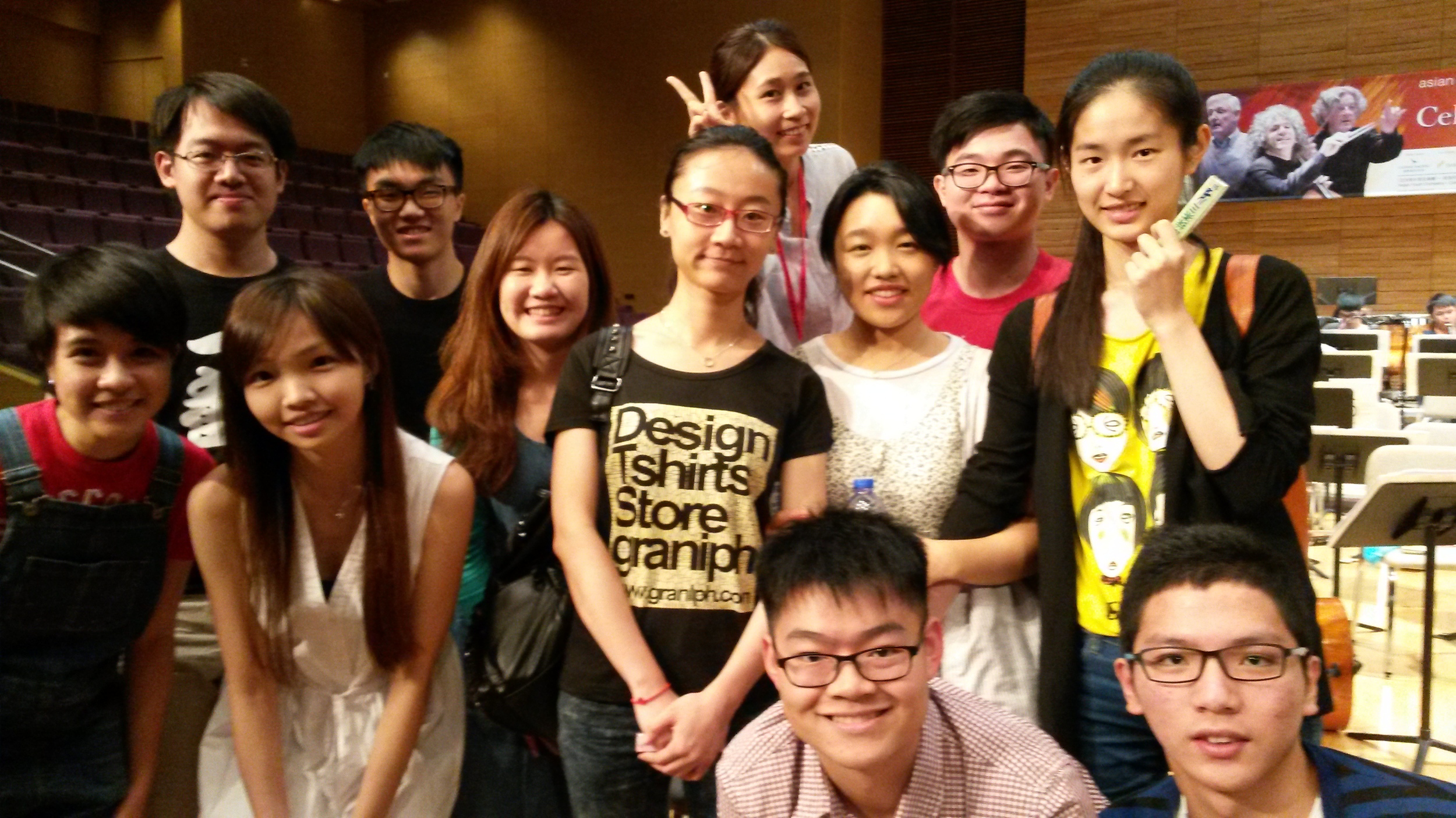 Asian Youth Orchestra Cellists, '15
