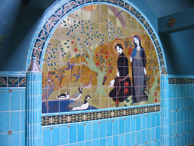 St Clare Mural