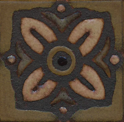 Fina's Flower 3x3 MR- Canyon Color Palette - black line