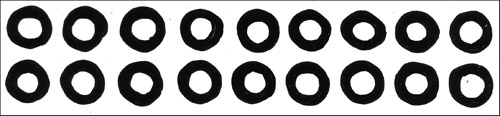 JAPAN DOT - in 2x8 and 2x6