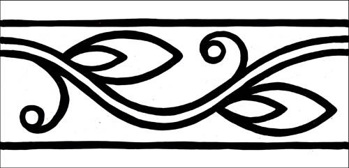 POD BORDER - in 3x6 + 4x8 - comes with or without notches