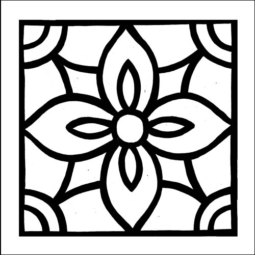 BASQUE DECO - in 6x6 + 8x8 - comes with or without notches