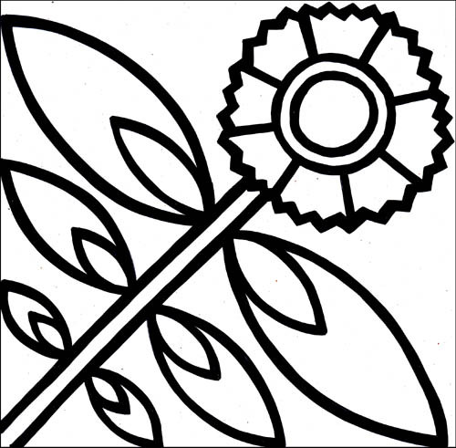 CRAFTSMAN THISTLE - 8x8 only without border