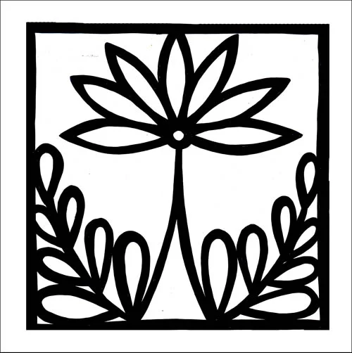 LOTUS DECO - in 6x6 + 8x8 - comes with or without notches