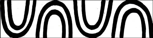 RIPPLE BORDER 2x8