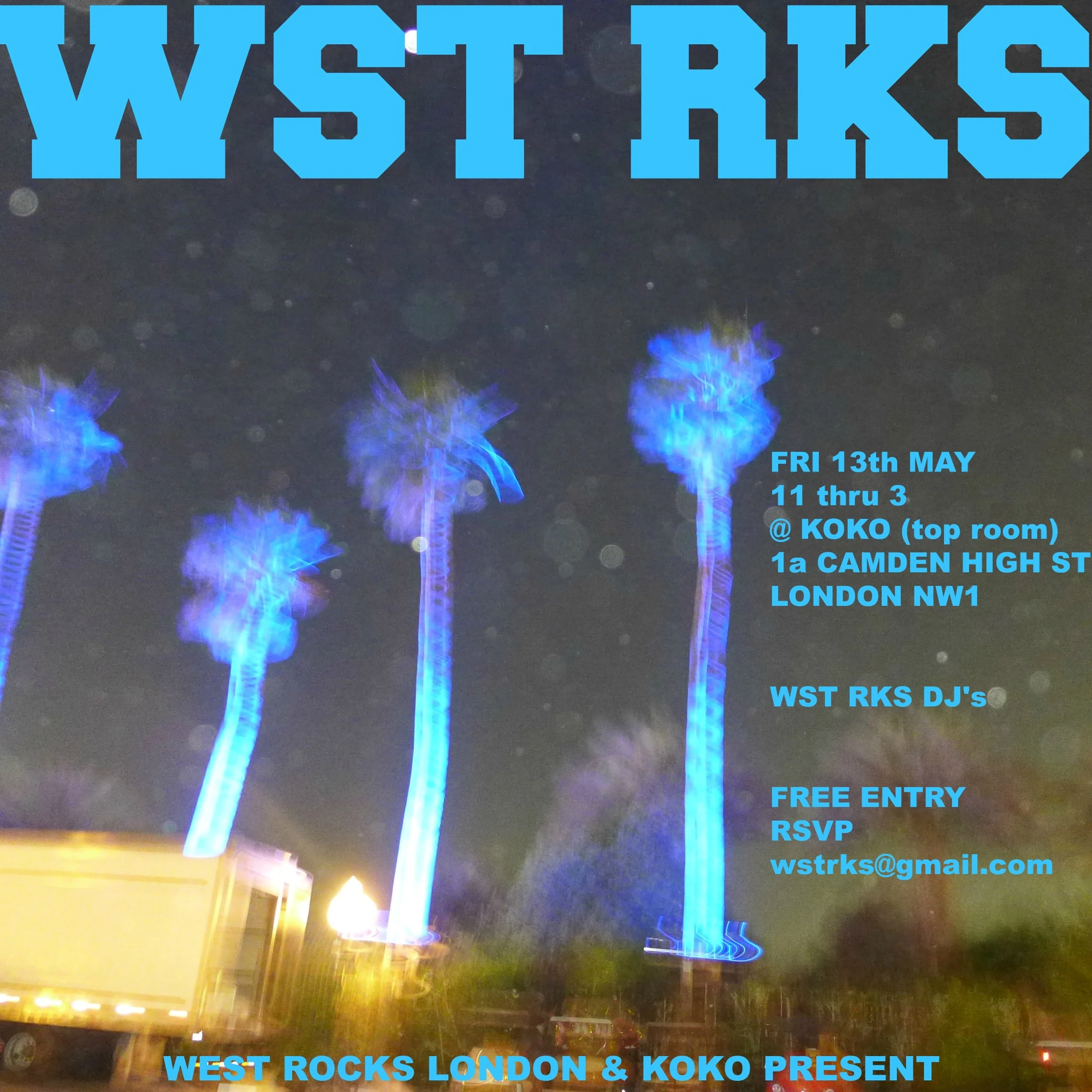 WST RKS KOKO LONDON