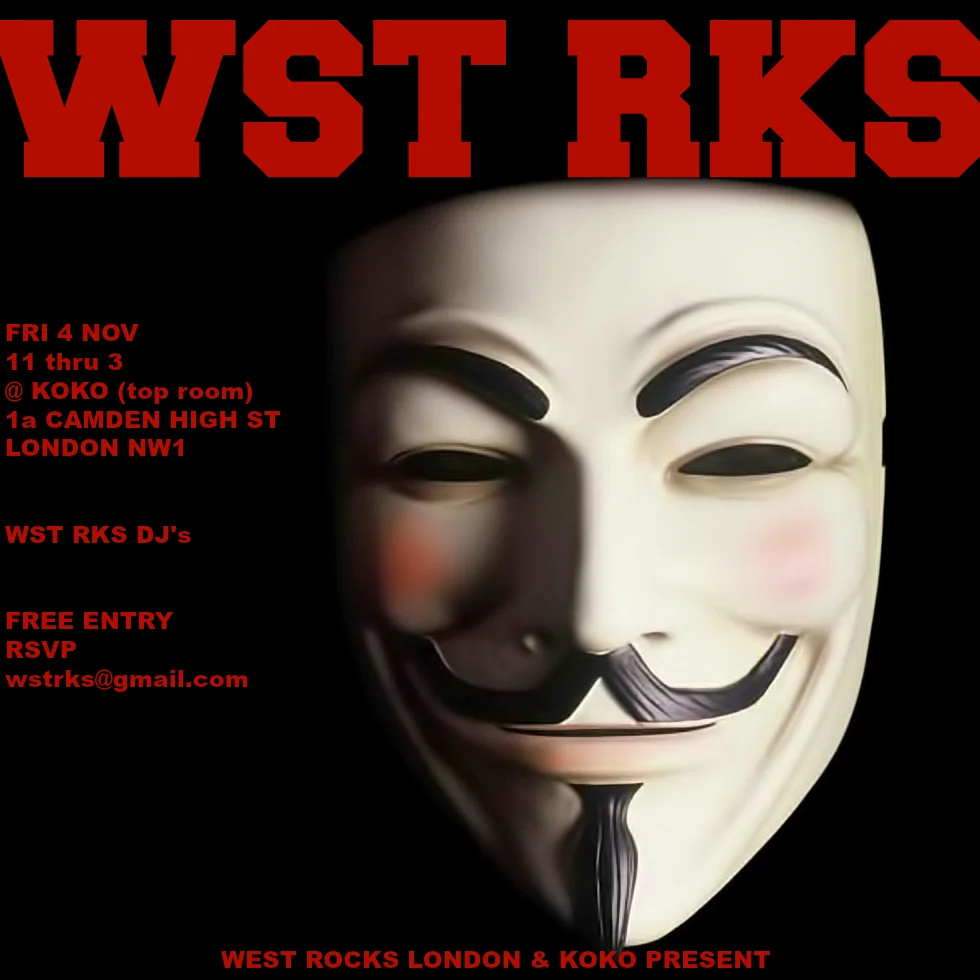 WST RKS KOKO LONDON