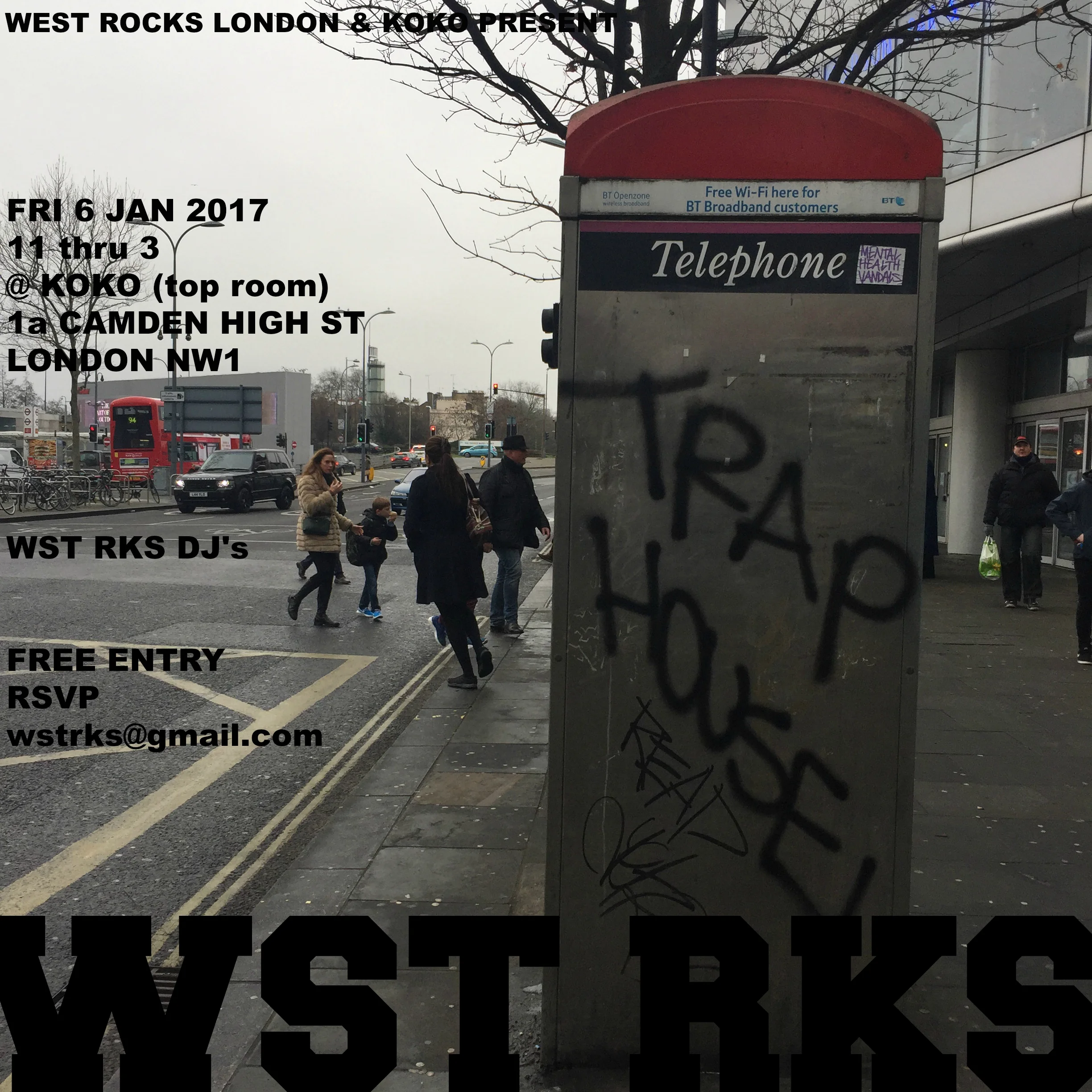 WST RKS KOKO LONDON