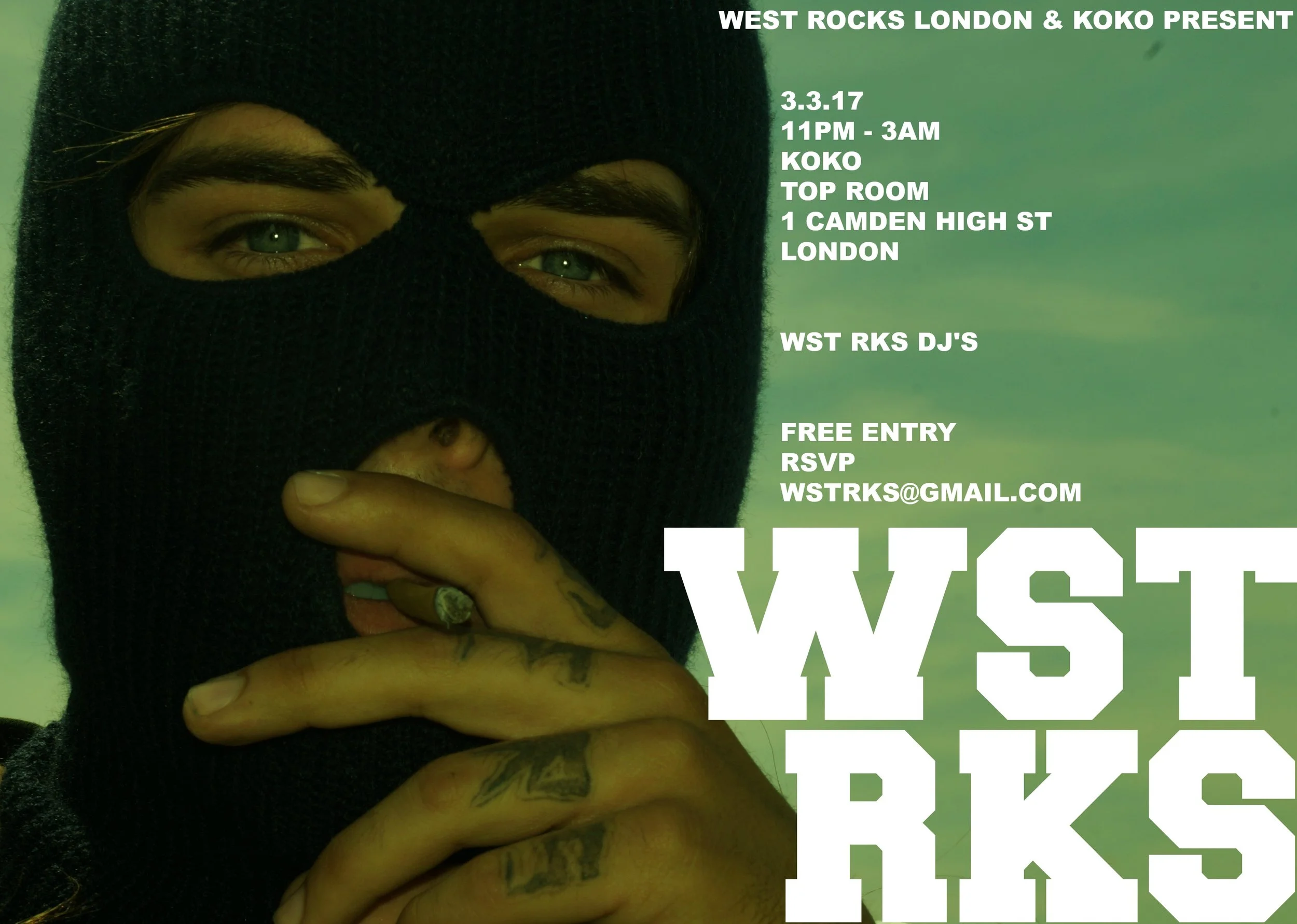 WST RKS KOKO LONDON