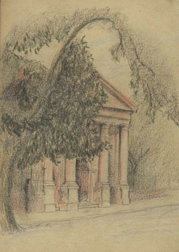 College of Charleston's Porter's Lodge, A.S.
