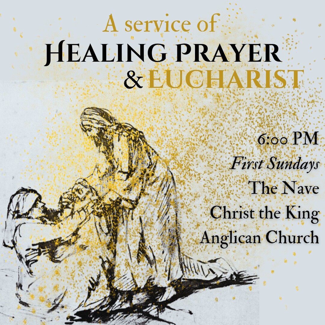 Our monthly service of healing prayer is coming up this Sunday (4/7) at 6PM in the Nave.