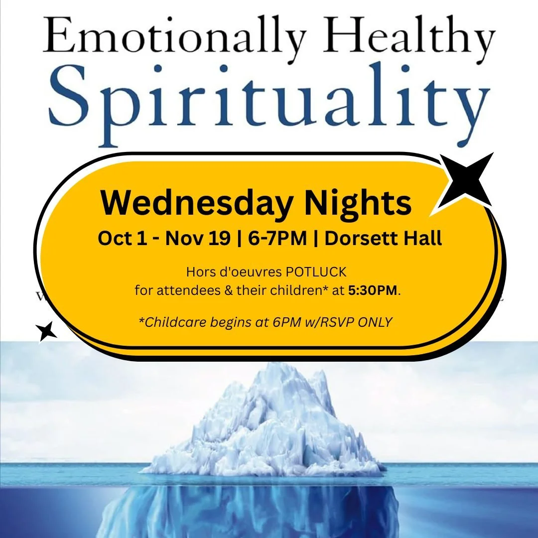 Fr. Michael will be leading an adult study through the book Emotionally Healthy Spirituality by Peter Scazzero. The adult class will meet during GodSquad and Youth. Books for this class have been lovingly donated anonymously.
 
Arrive at 5:30PM to pa