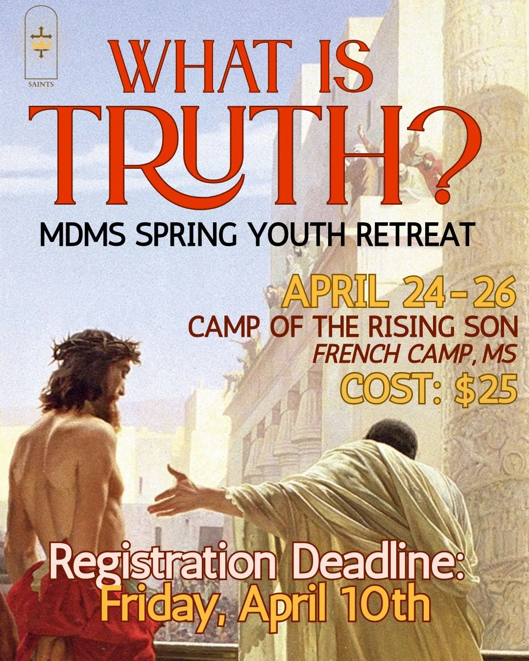 Registration is open! Sign-up via the weekly newsletter.