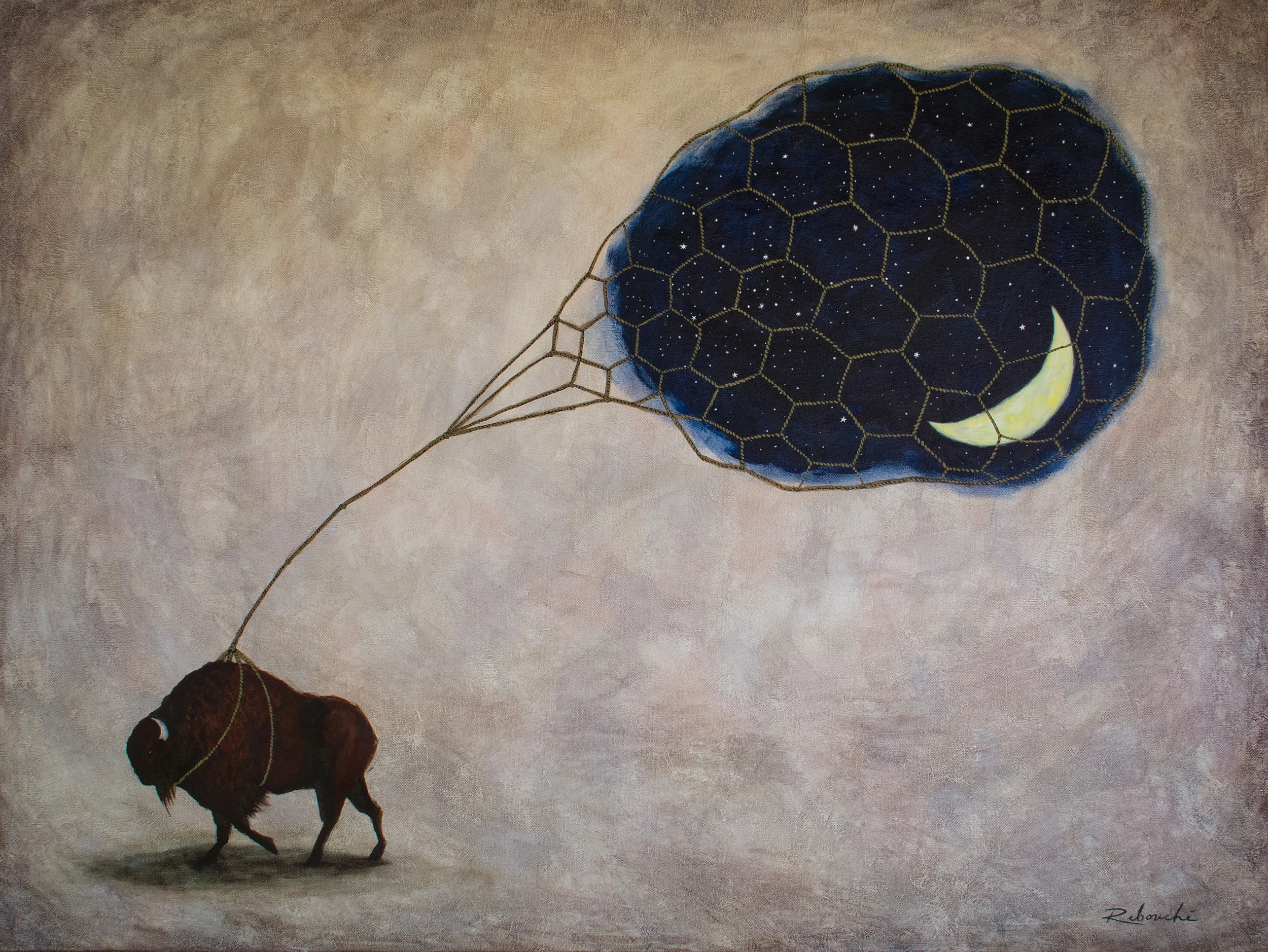 How You Get the Girl acrylic on canvas 30" x 40"