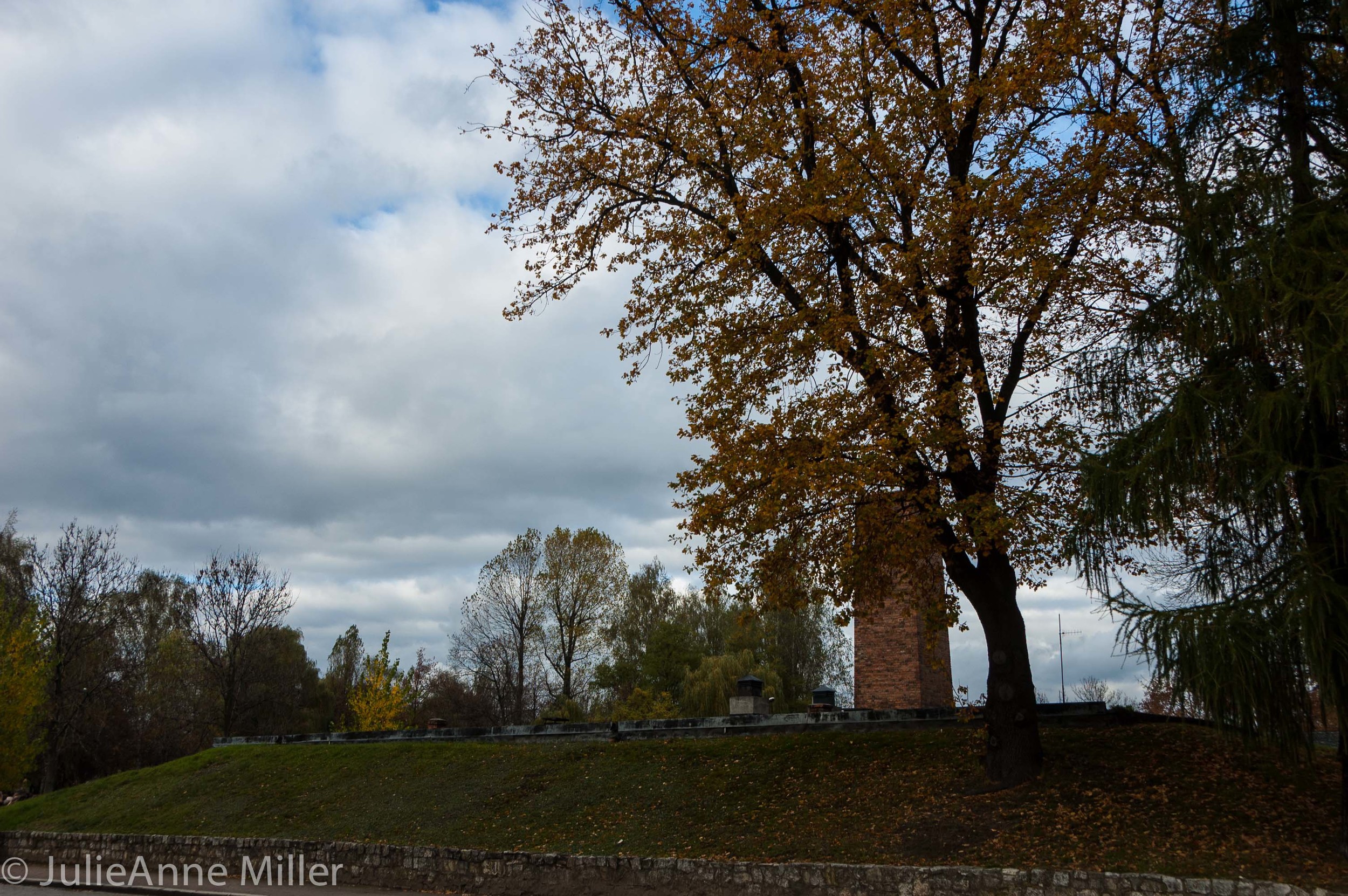 Auschwitz crematorium