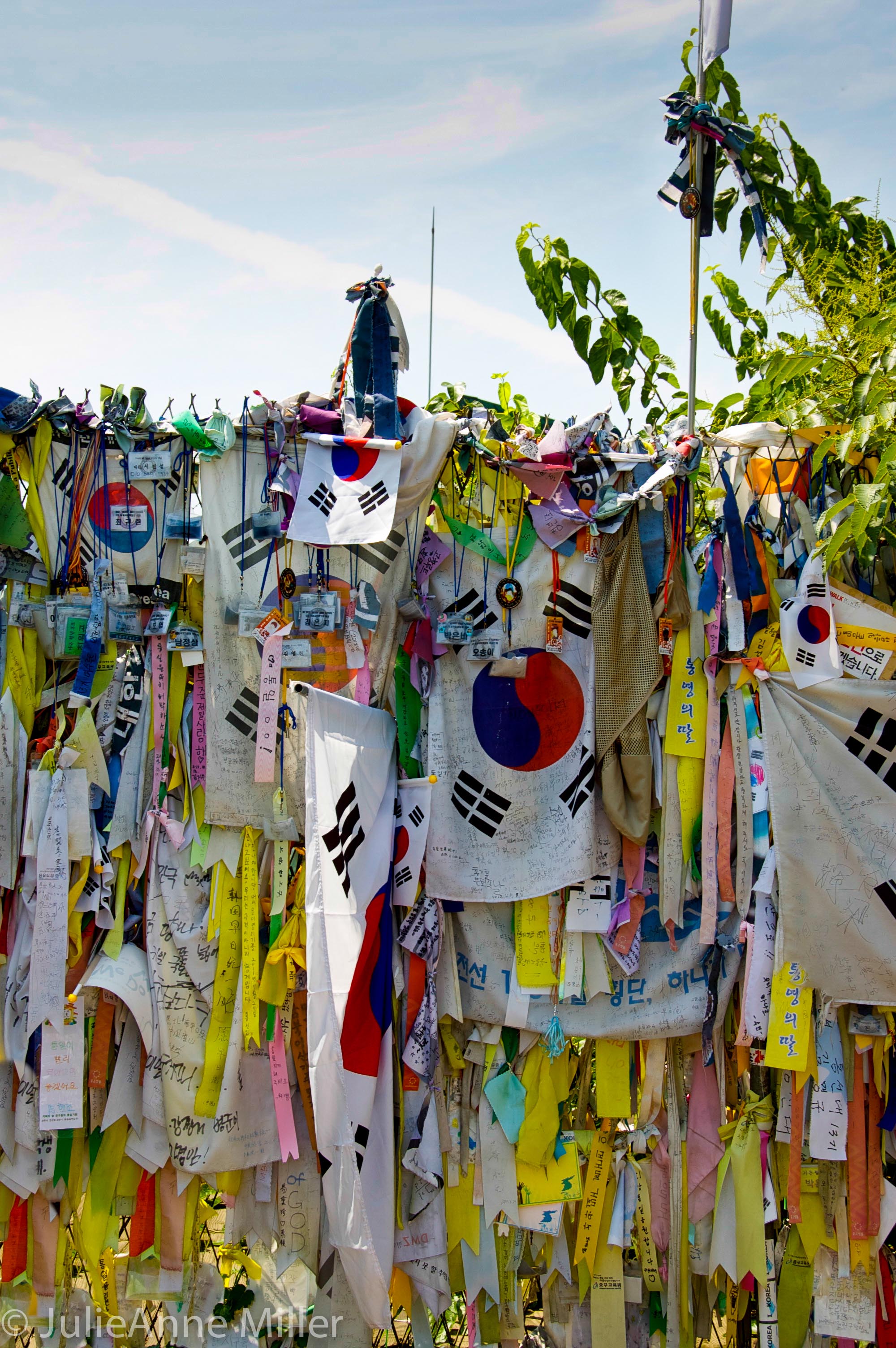 Memorial near Imjingak River, DMZ, Korea