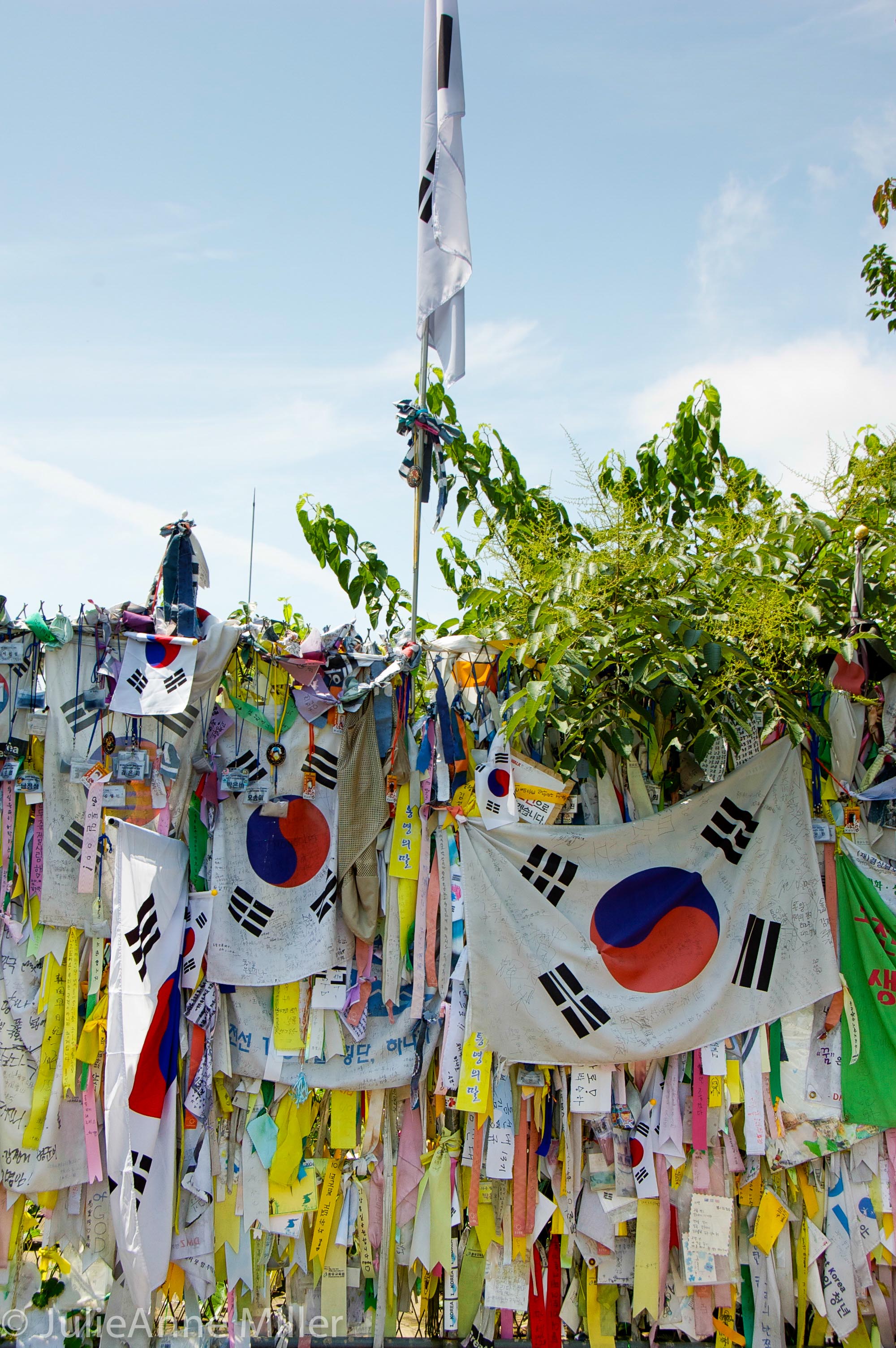 Memorial near Imjin River, DMZ, Korea