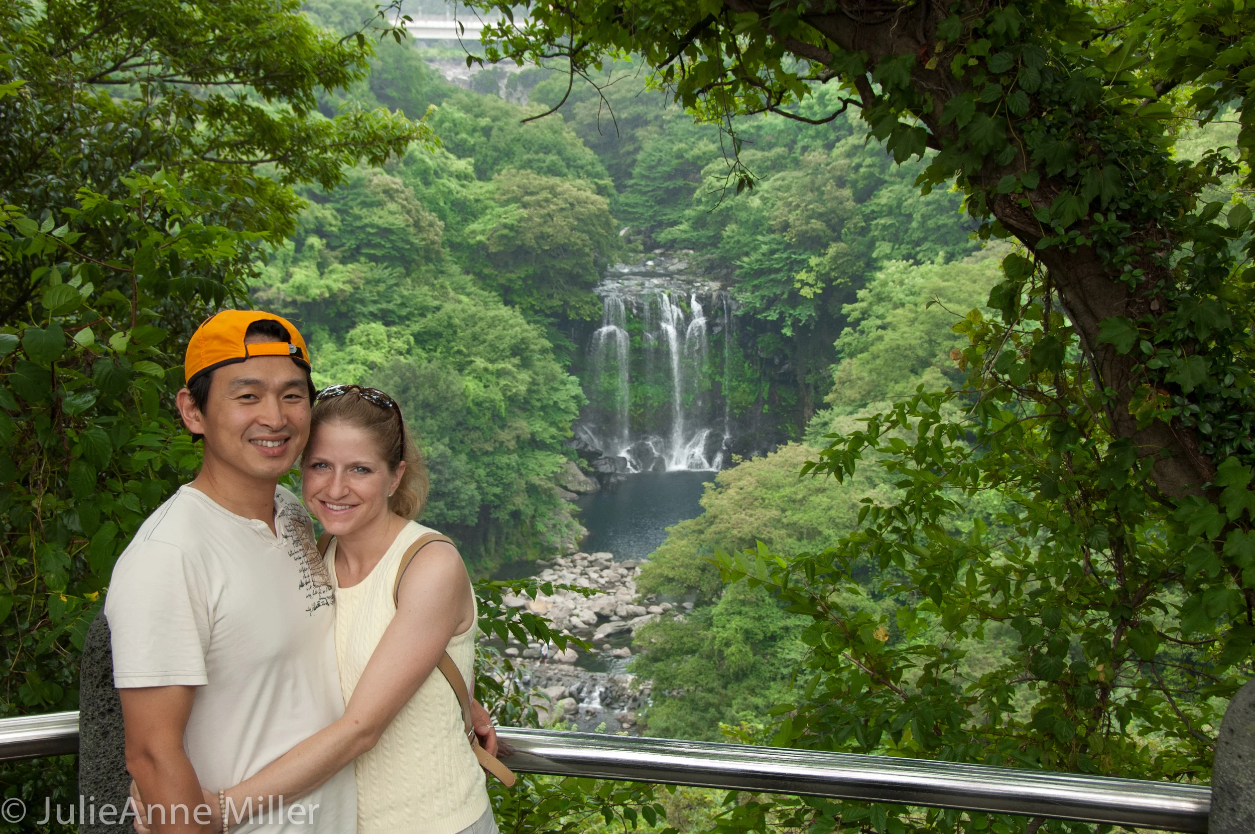 Every couple visiting jeju has this photo. :-)