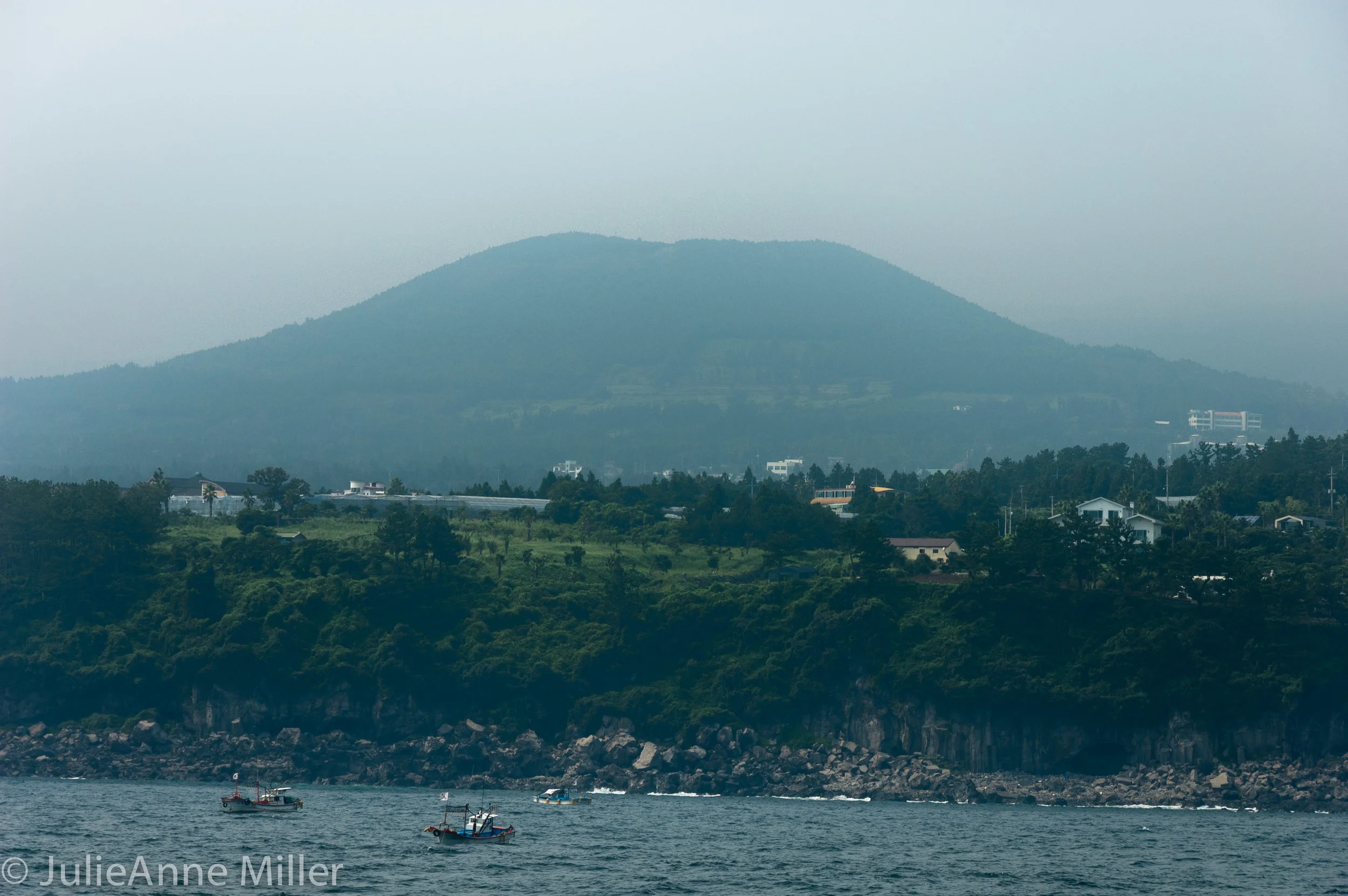 view of Halla San, Jeju Island