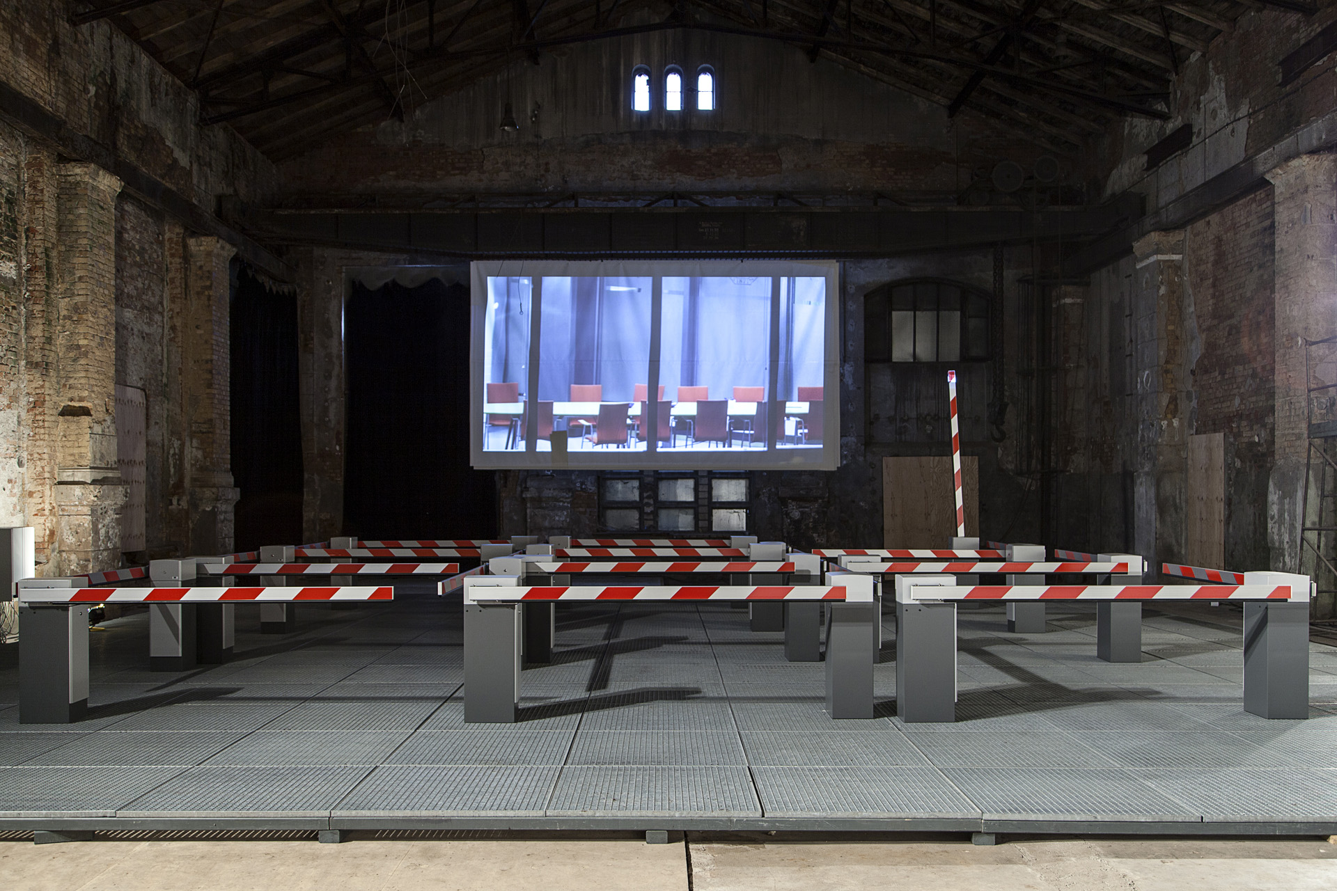 Installation image, Kunst kraft werk, Leipzig