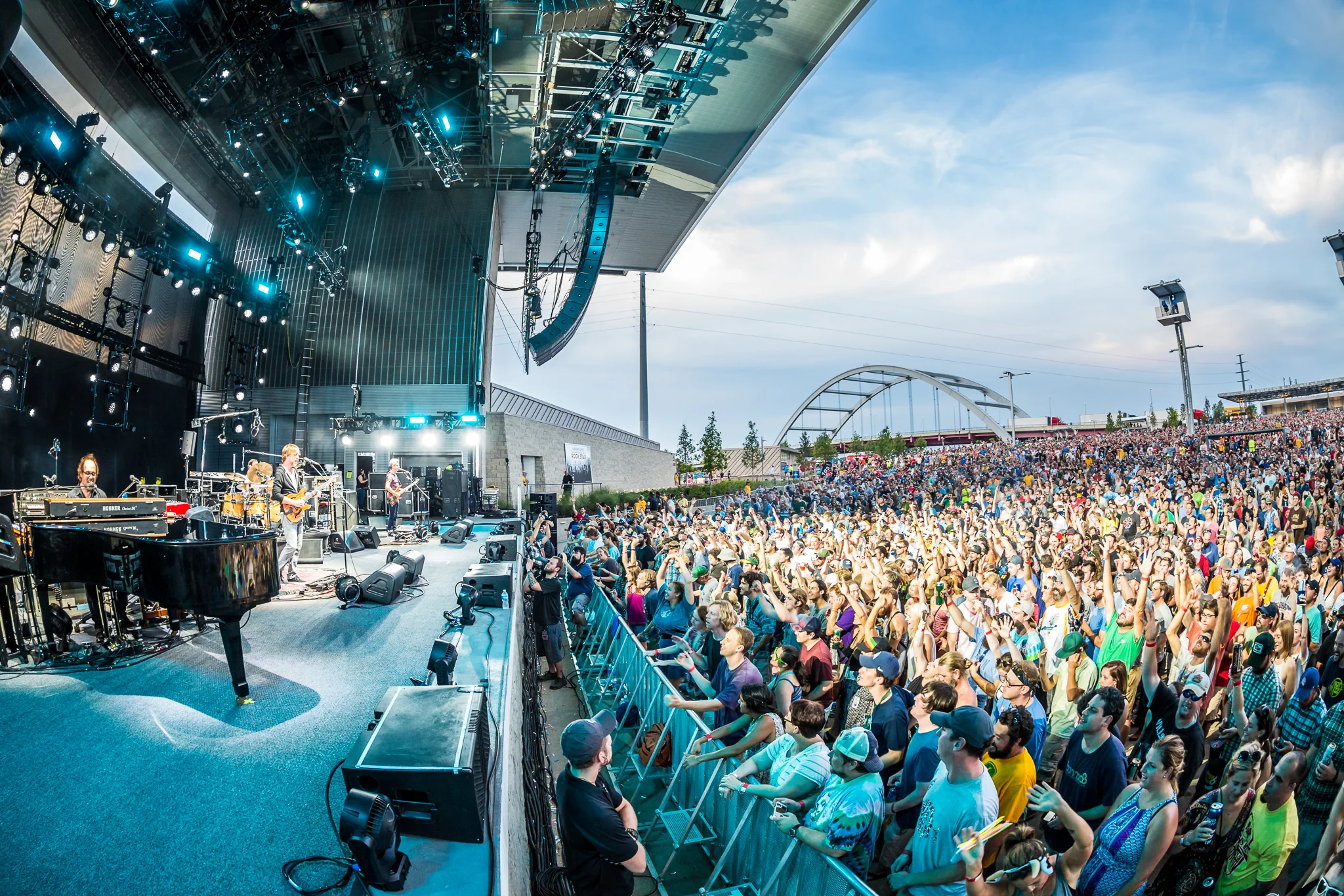 Phish live at Ascend Amphitheater in Nashville, TN — iWally Photography