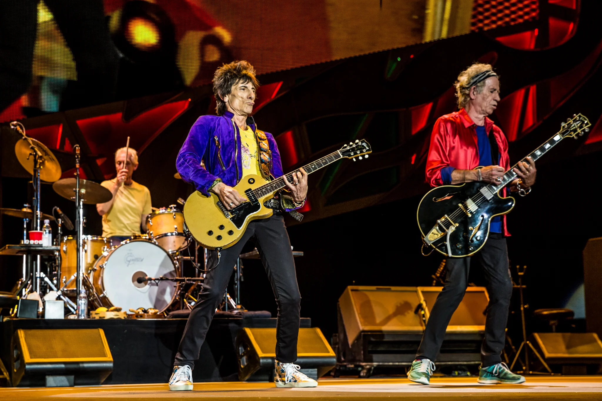 Rolling Stones live at Bobby Dodd Stadium in Atlanta, GA — iWally