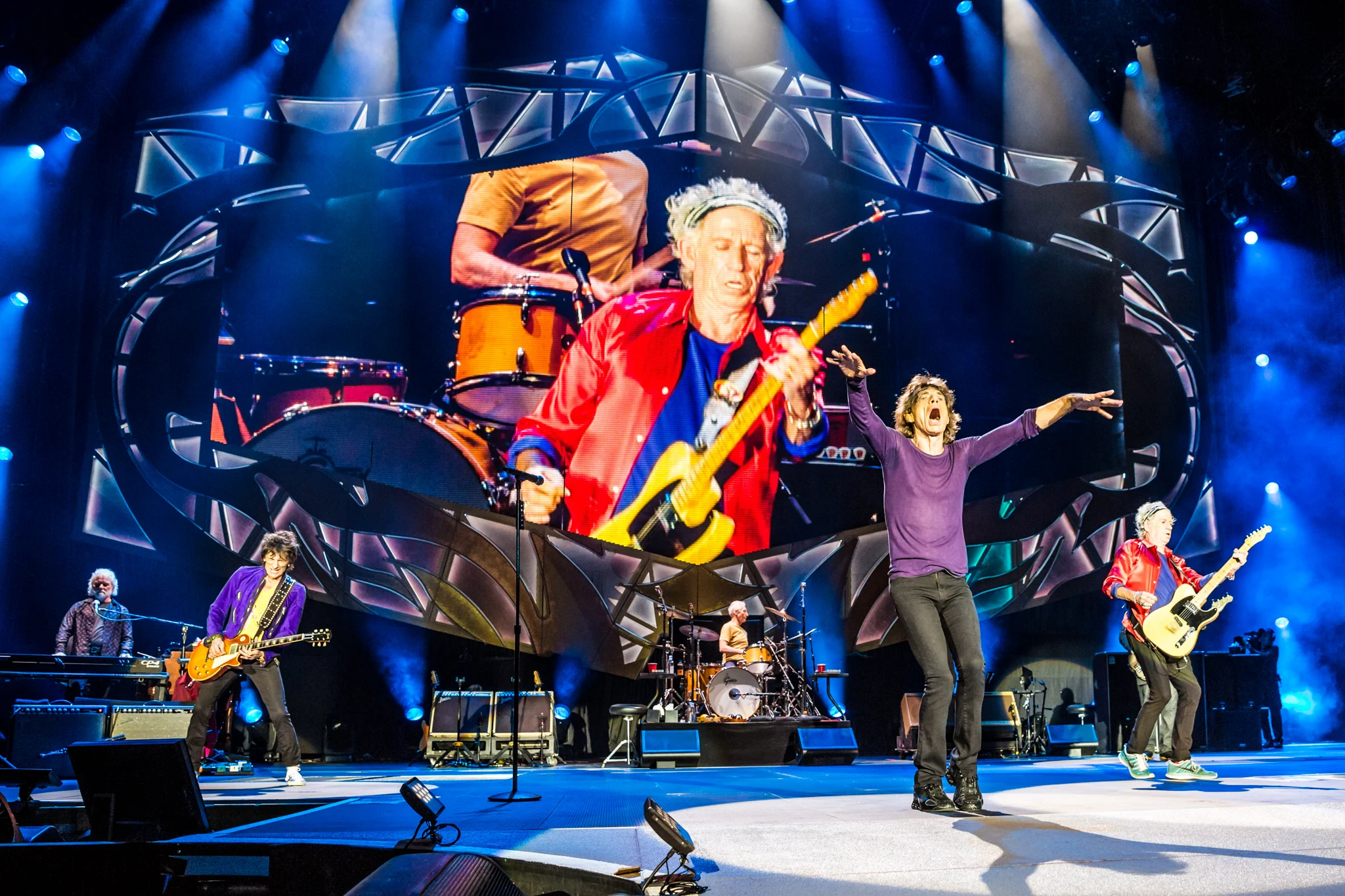 Rolling Stones live at Bobby Dodd Stadium in Atlanta, GA — iWally
