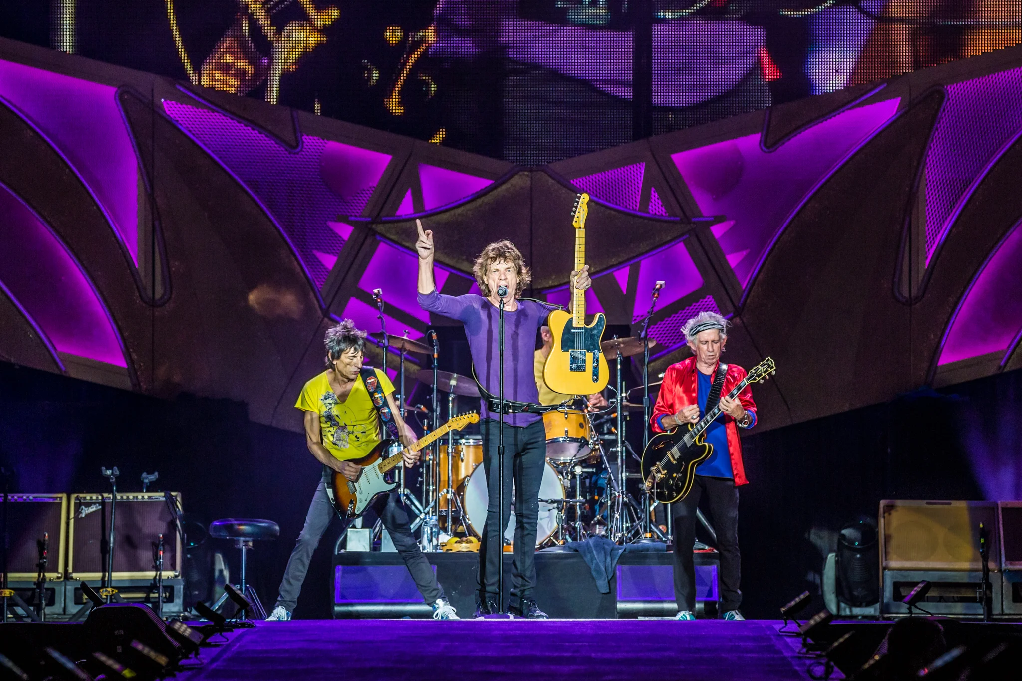Rolling Stones live at Bobby Dodd Stadium in Atlanta, GA — iWally