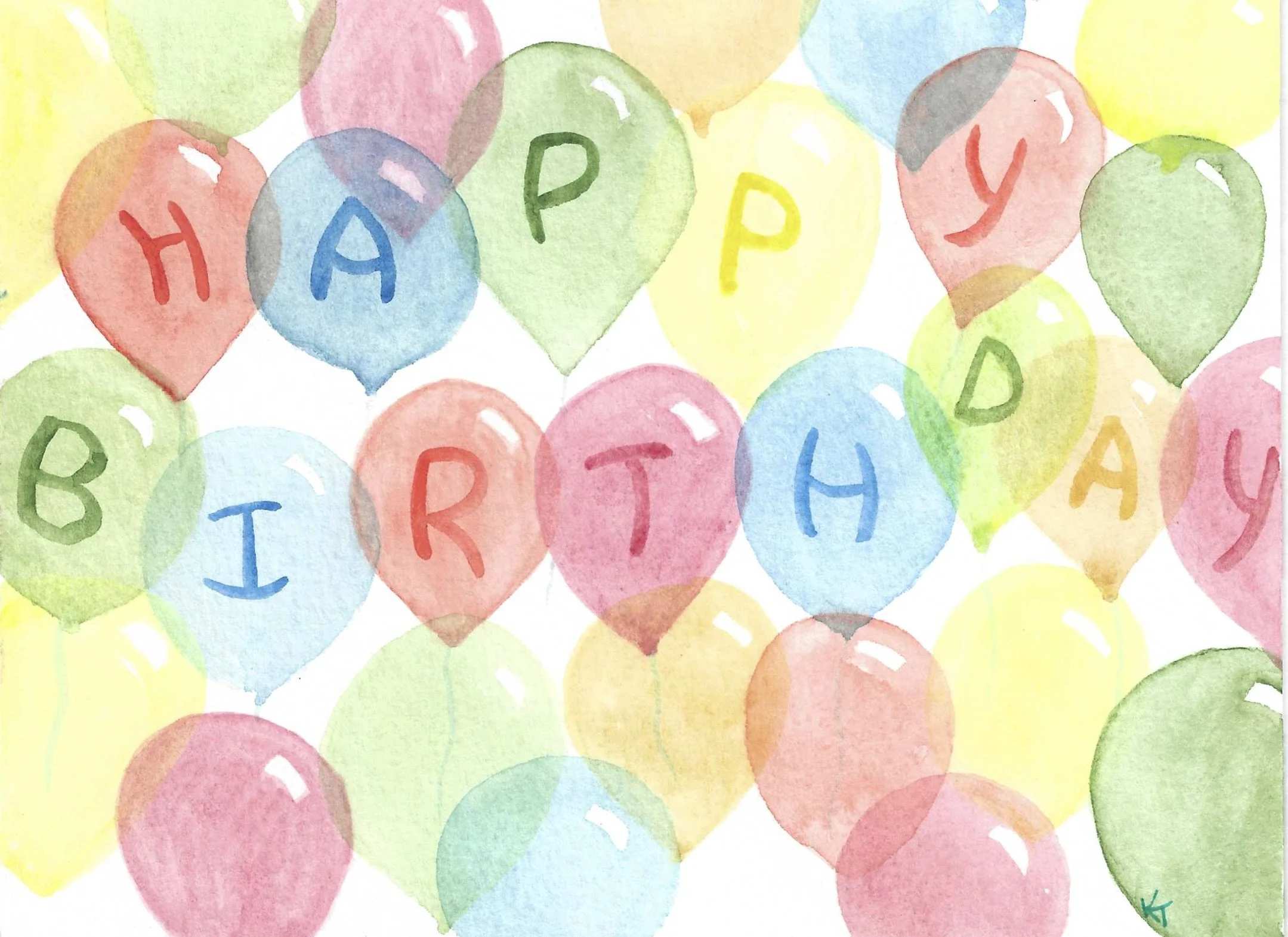  Birthday Balloons 