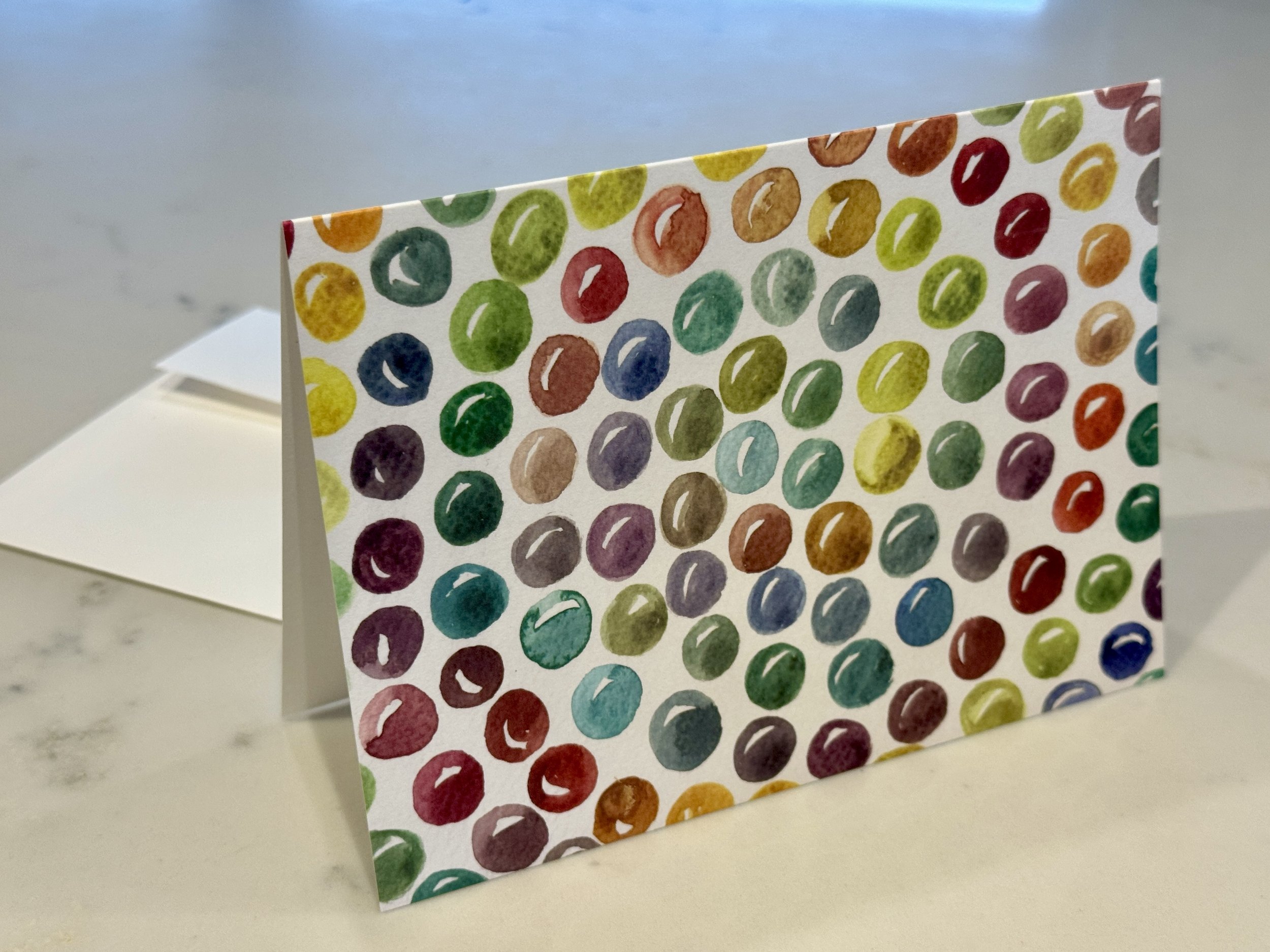  Lost My Marbles, 5” x 7” card 